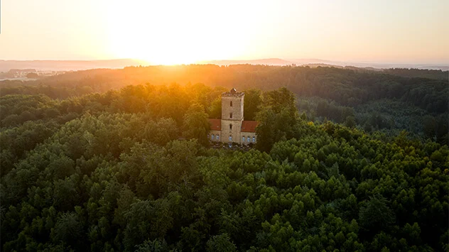 Sonnenuntergang über dem Osnabrücker Land