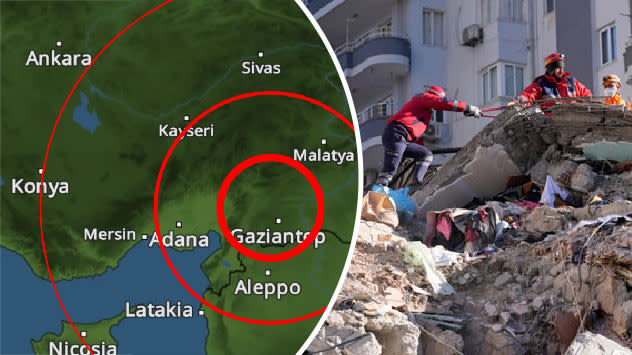 TurkeySyria earthquake update in photos Death toll rises over 5000