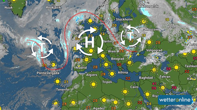 Hochdruckgebiet ( Wetter Hoch ) - Wetterlexikon Von A Bis Z