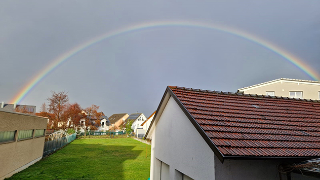 Regenbogen in Kuppenheim