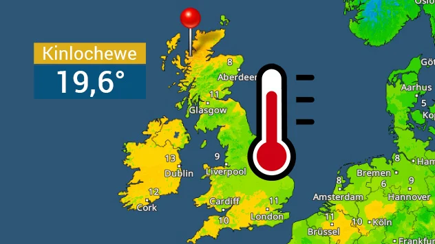 TemperaturRadar Skotland
