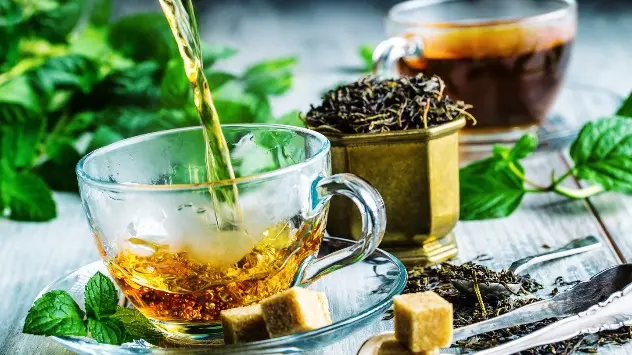 Green tea, among other varieties of the hot drink, can help you relax