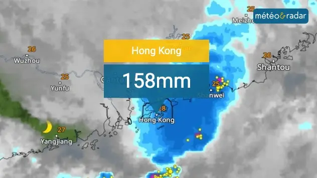 Potop i poplave u Hong Kongu