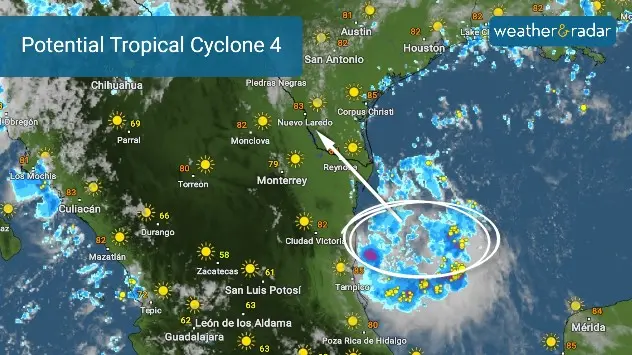 Potential Tropical Cyclone 4 Threatens Southern Texas And Mexico Flash Flooding Weather News 4878