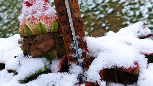 © Ellen Frömberg via WetterMelder Deutschland Nassschnee
