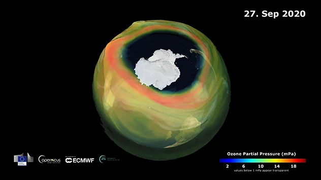 Ozonloch Antarktis