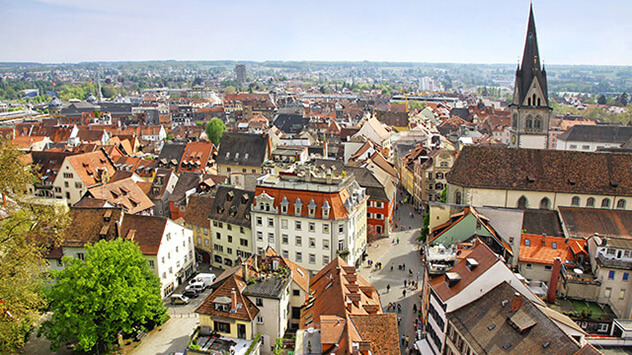 Blick über Konstanz