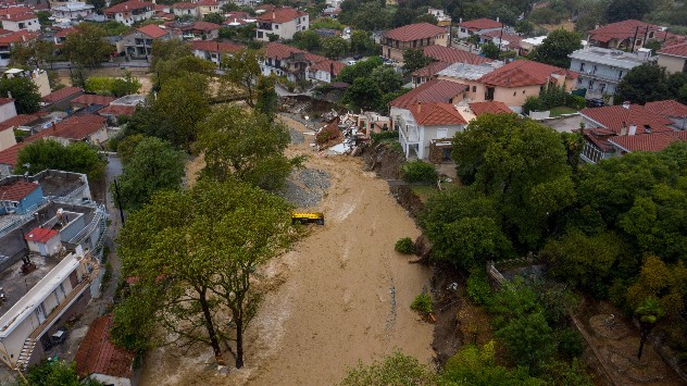 Volos in Grecia colpita da una seconda tempesta