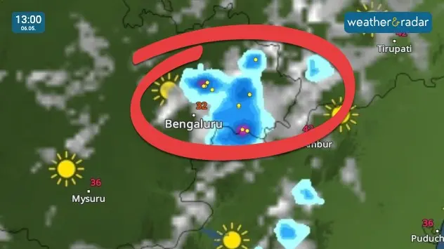 Rain in Bengaluru 