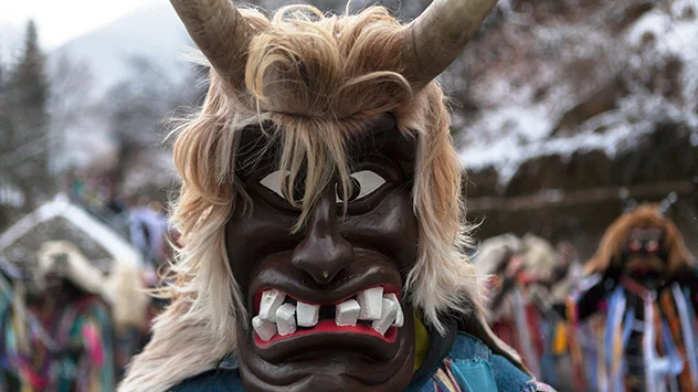 Winterurlaub im Südtiroler Ortlergebiet - Bild: IDM Südtirol/Frieder Blickle Dämonenmaske aus dem Ortlergebiet