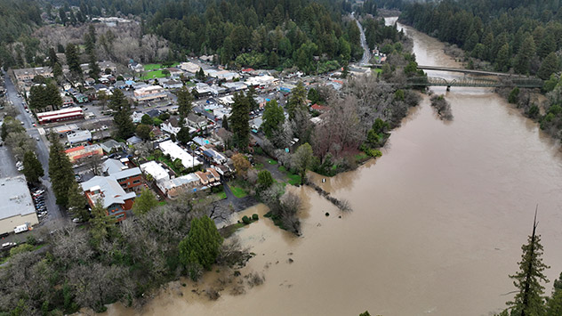 Hochwasser Kalifornien