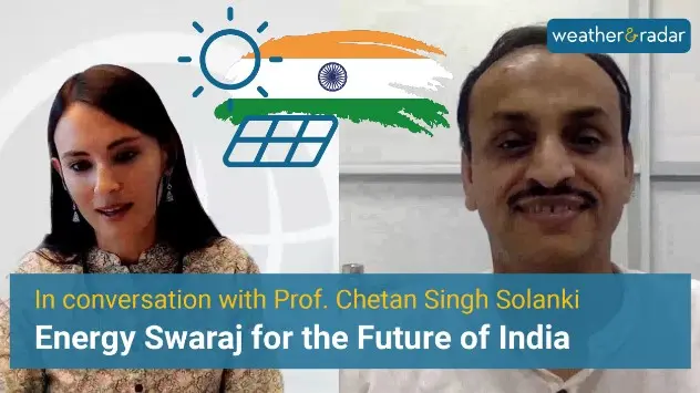 Solar Panel Indian Flag