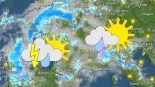 Carte du radar météo pour le samedi 27 avril