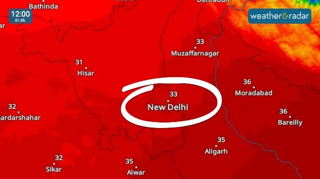 Heat in Delhi
