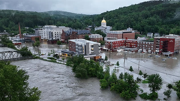 Reporter on the ground Major flooding in US capital of Vermont