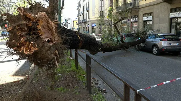 Gewitterschäden in Italien