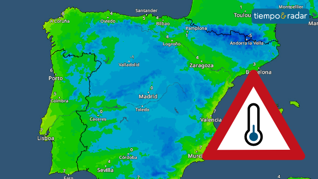 Los modelos meteorológicos ayudan a conocer la temperaura de las próximas jornadas. 