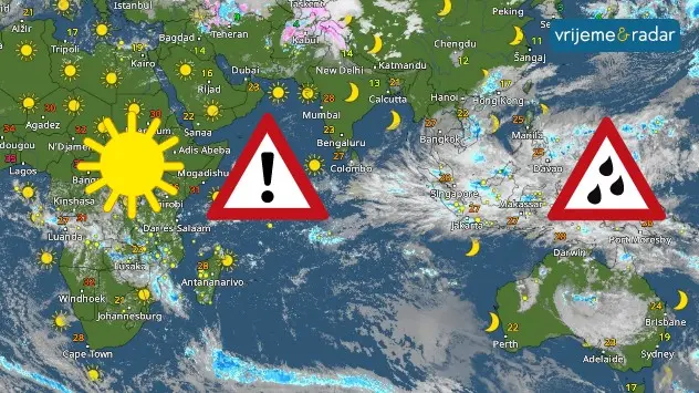 La Nina: Suša na Rogu Afrike, poplave u Australiji