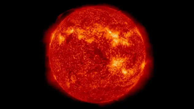 The sun is currently bubbling with activity. 