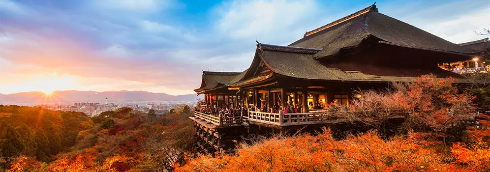 Kiyomizudera-Tempel in Kyoto