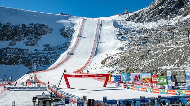Bestens präparierte Piste zum Auftakt des Ski-Weltcups in Sölden