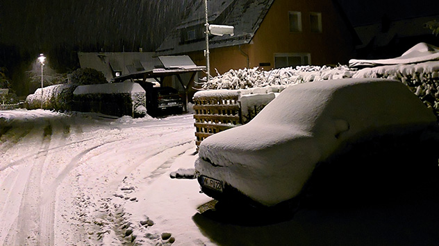 Rechtlich Schnee in Lüdenscheid