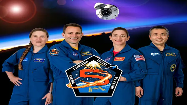 The official crew portrait for SpaceX's Crew-5 mission. 