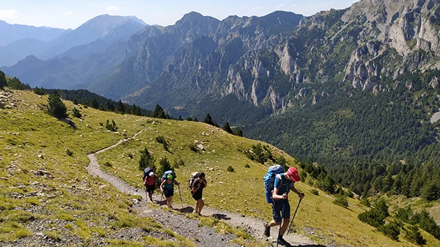 Wandern in Katalonien - Bild: Marinel·la Mosquera Artero Die Route Cavalls del Vent