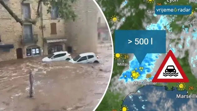 500 litara kiše stvorilo bujične poplave