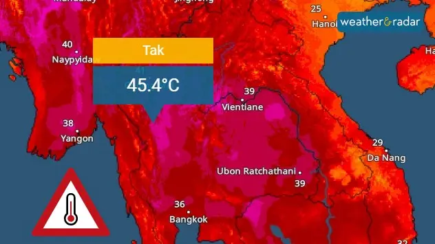 TemperatureRadar Thailand