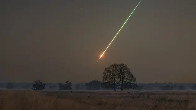 Asteroid văzut din Olanda