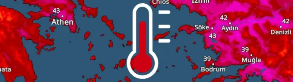 TemperaturRadar für die Ägäis
