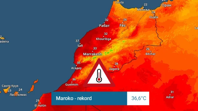 Vrućine u Maroku