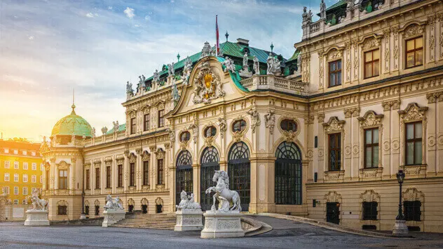 Das Schloss Belverde in Wien