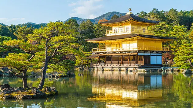 "Goldener Tempel" in Kyoto