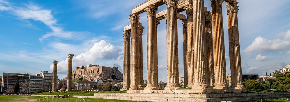  Tempel des Olympischen Zeus in Athen