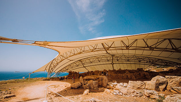 Ħaġar Qim und Mnajdra zählen zu den ältesten freistehenden Bauwerken der Welt.