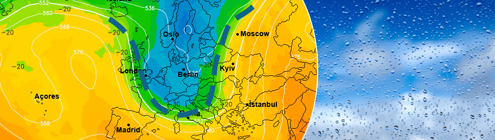 Der April zeigt sich nun von einer ganz anderen Seite. Es wird deutlich unbeständiger und die frühsommerlichen Temperaturen sind nun Geschichte. 