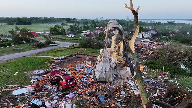 Gewaltige Schäden durch Tornados in Oklahoma