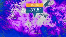 Eisige Temperaturen in Finnland
