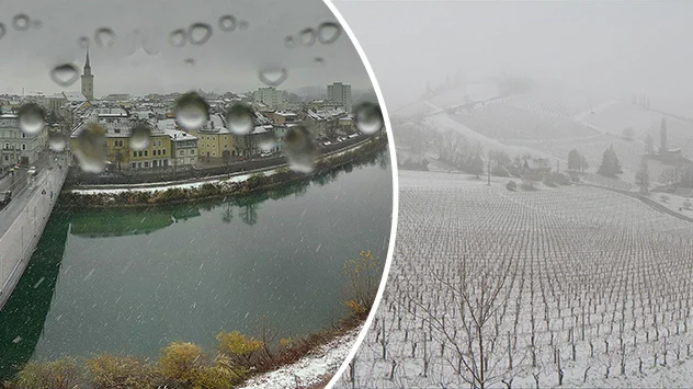 © PanoCloud.com und panomax.com Webcambilder mit Schneefall aus Österreich
