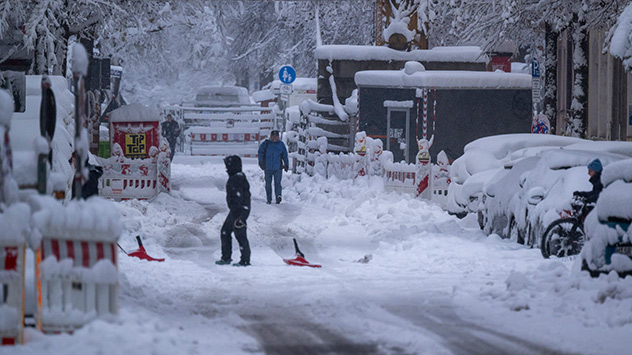 Schnee in München