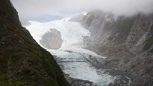 Der Blick auf den Franz-Joseph-Gletscher vom Roberts Point