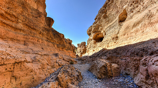 Sesriem-Canyon in Namibia