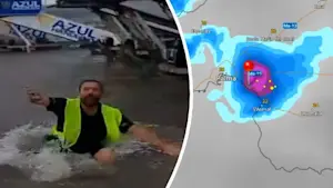 Gewitter auf Mallorca sorgen für Überschwemmungen (c) Inside Mallorca - die Inselreporter via Facebook
