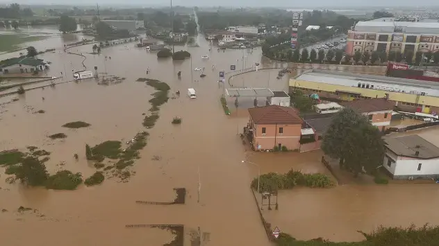 Poplavljeno predgrađe Milana, 200mm kiše