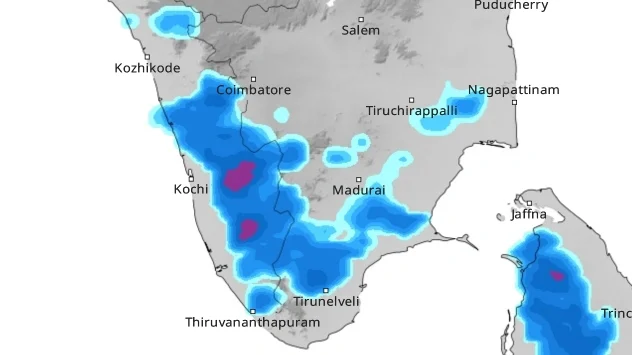 The easiest way to track the rains in the next hours and days is on RainRadar