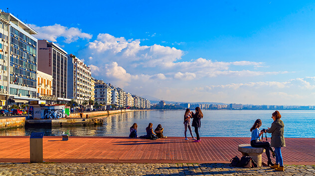 Docks von Thessaloniki