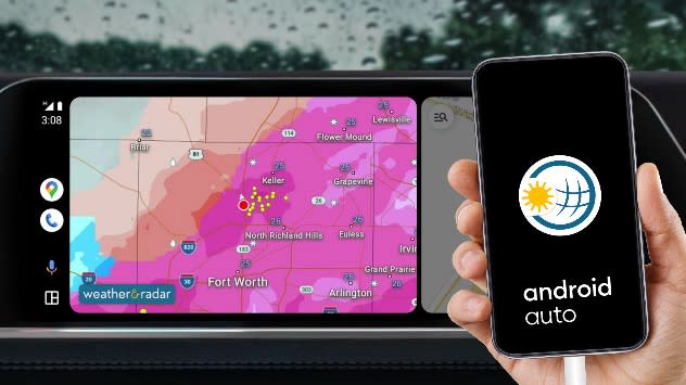 Weather & Radar is available for Android Auto