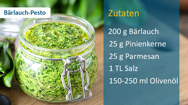 Frisches Bärlauch-Pesto